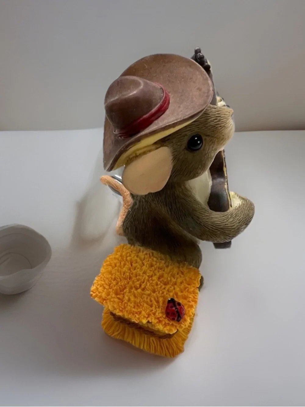 🐀 FITZ AND FLOYD CHARMING TAILS “THE COUNTRY SINGER” 82/114 LIMITED EDITION